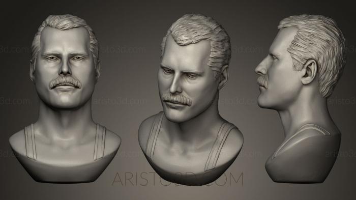 Busts and bas-reliefs of famous people (BUSTC_0199) 3D model for CNC machine